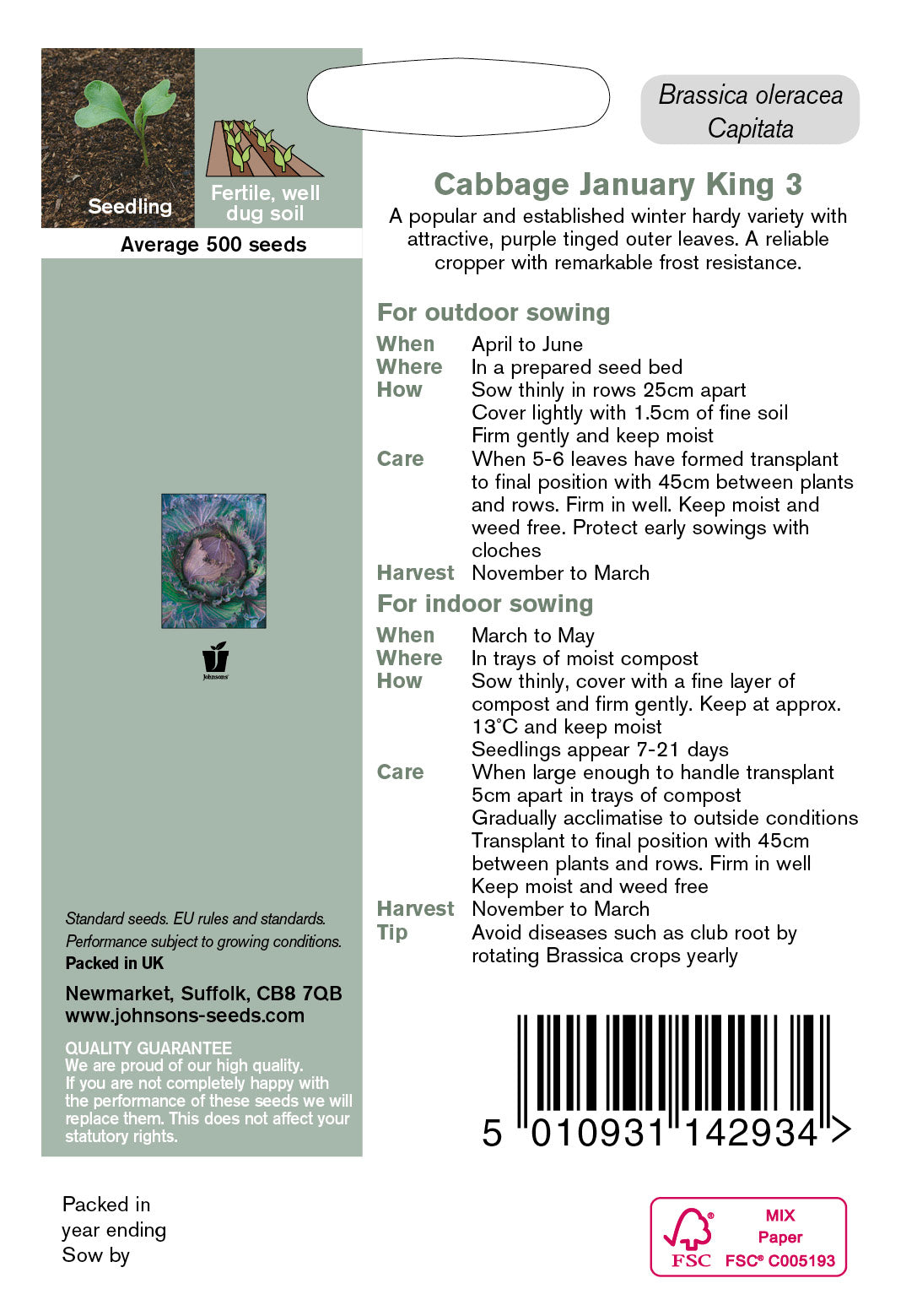 CABBAGE January King 3
