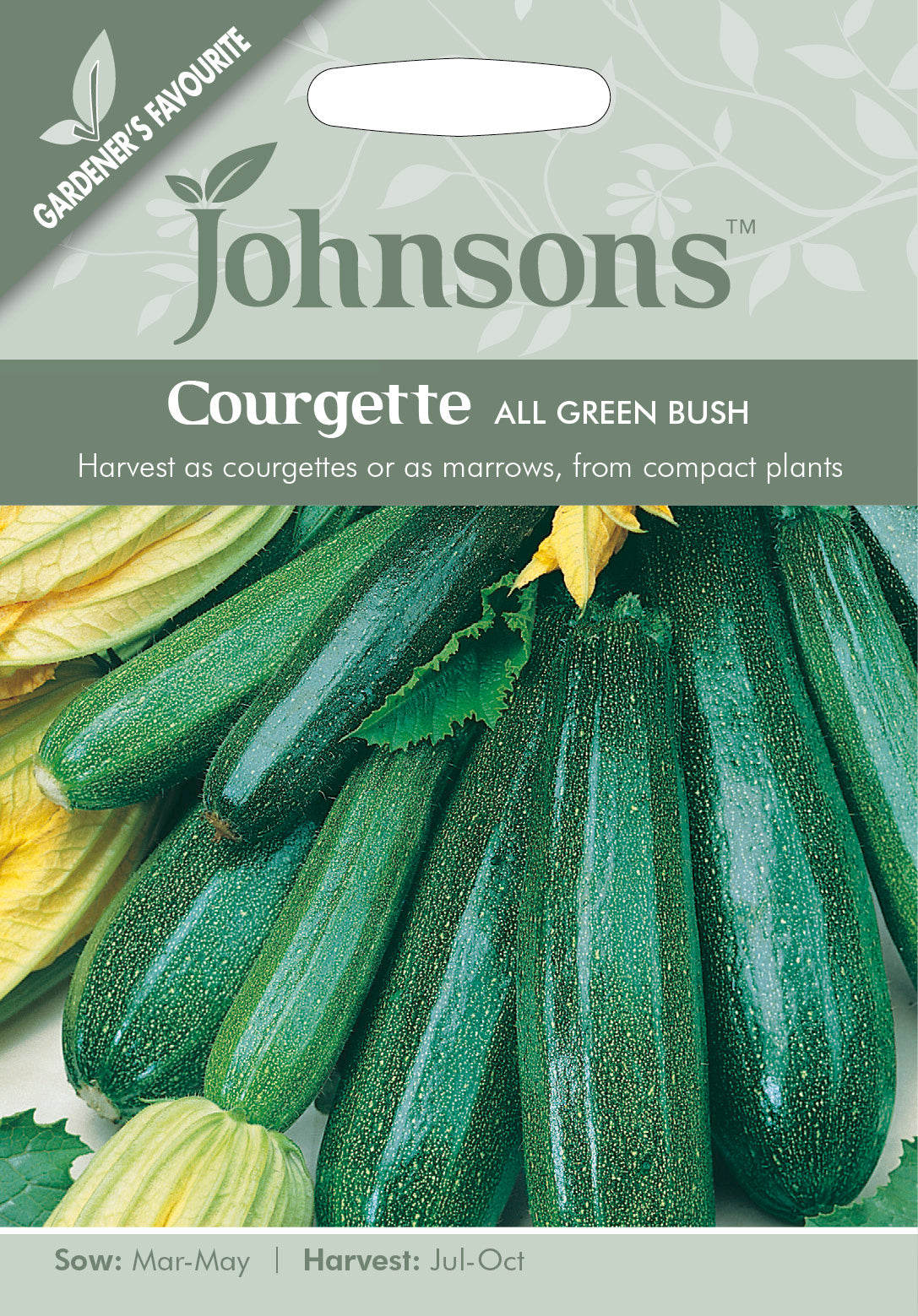 COURGETTE All Green Bush