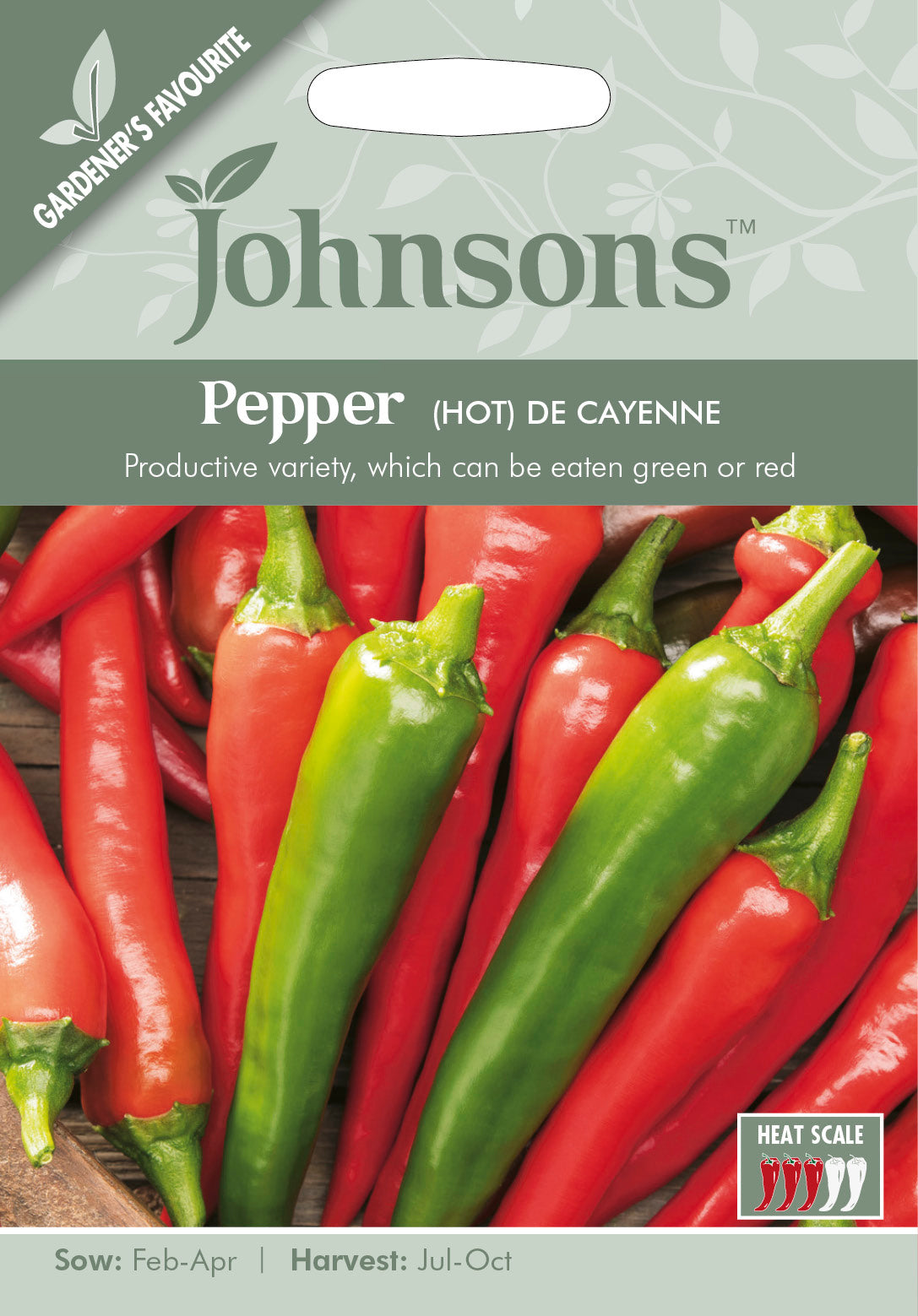 PEPPER (Hot) De Cayenne