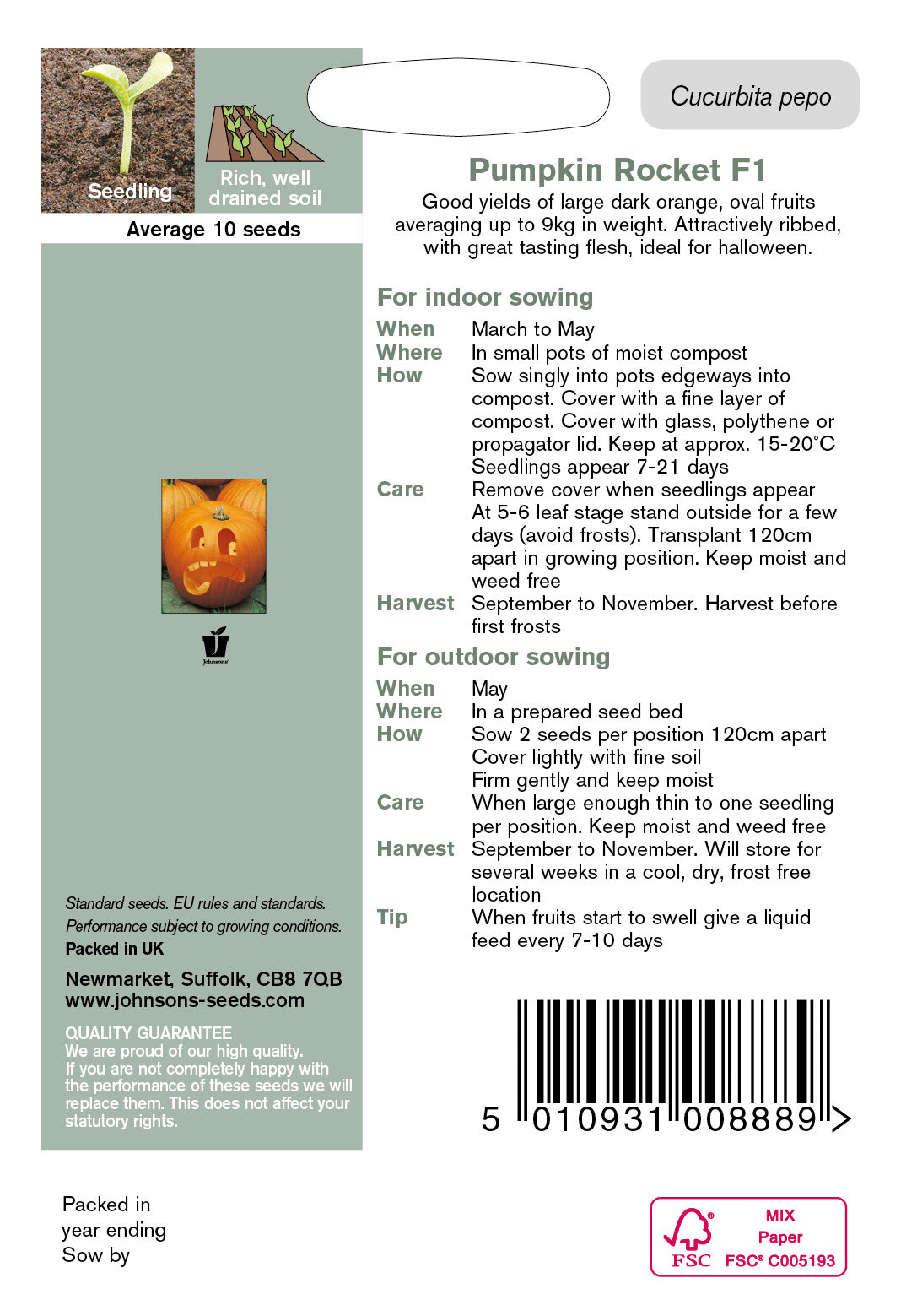 PUMPKIN Rocket F1