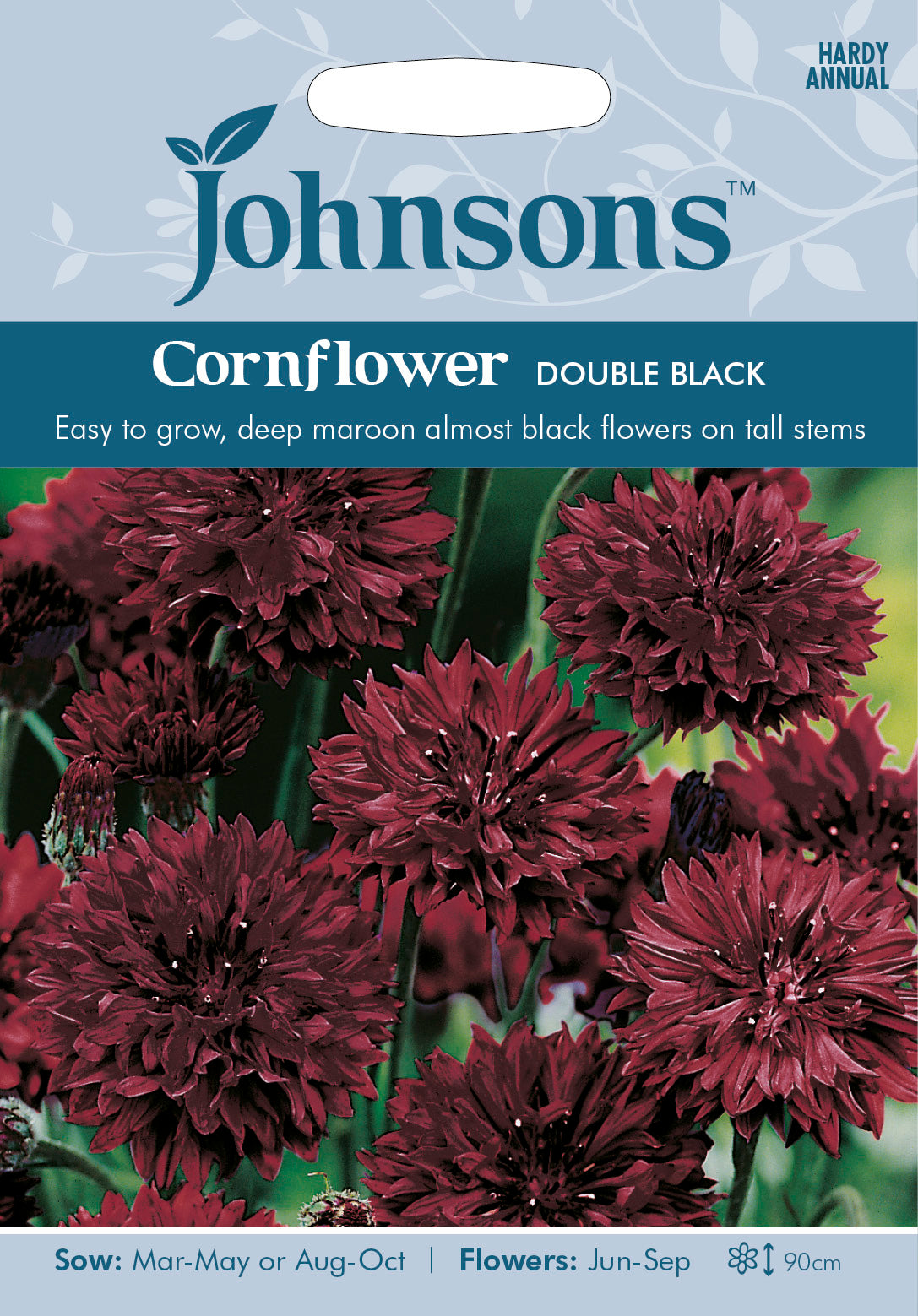 CORNFLOWER Double Black