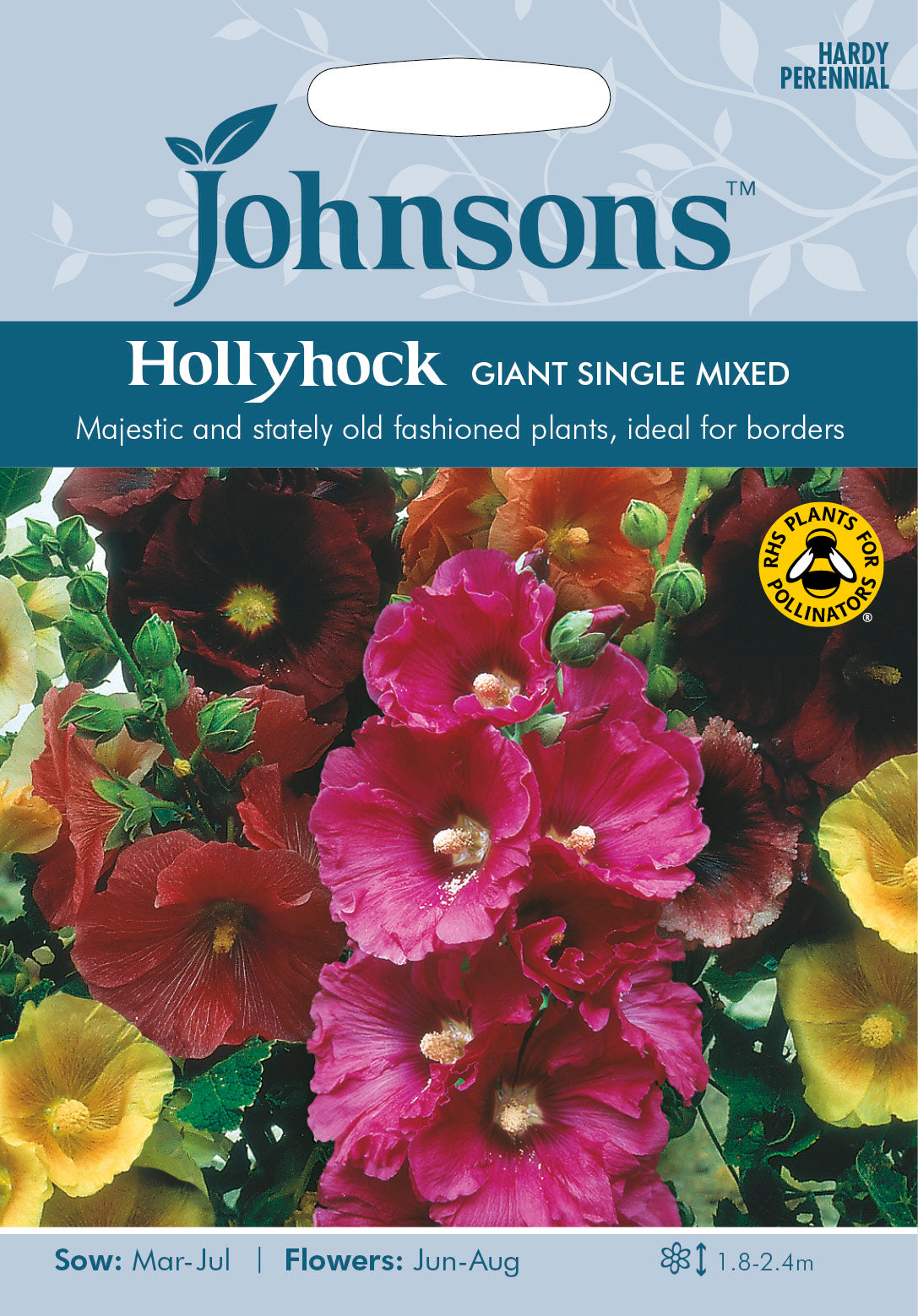 HOLLYHOCK Giant Single Mixed