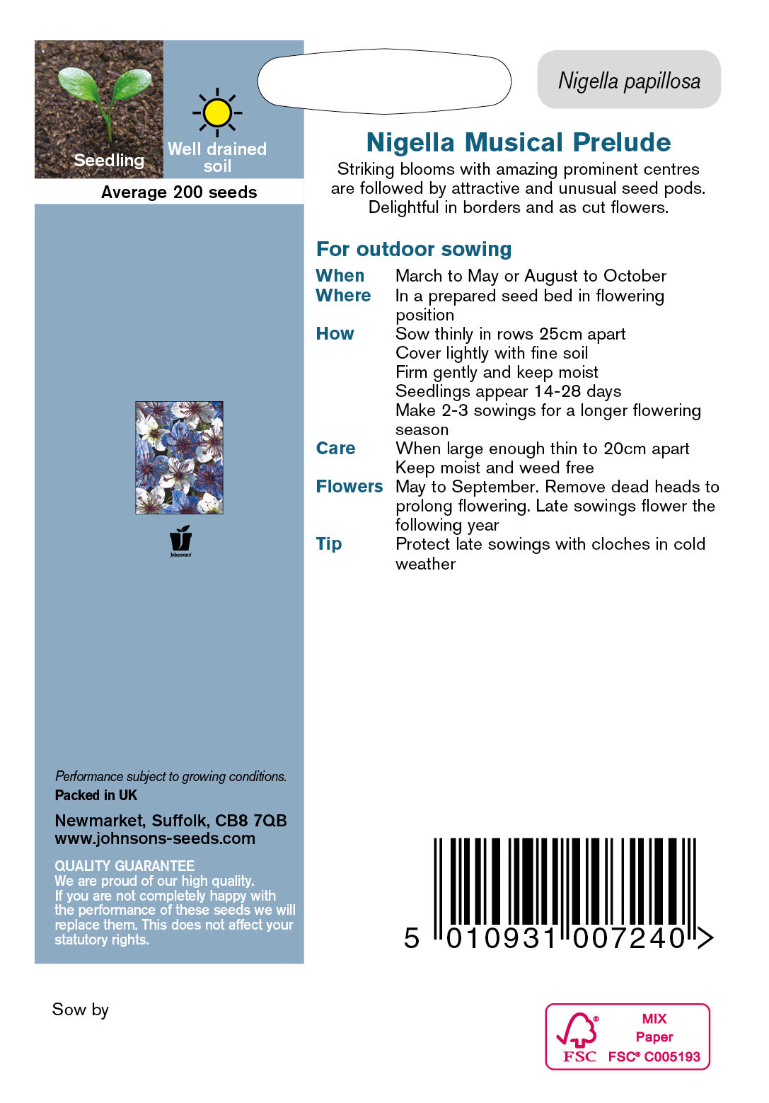 NIGELLA Musical Prelude