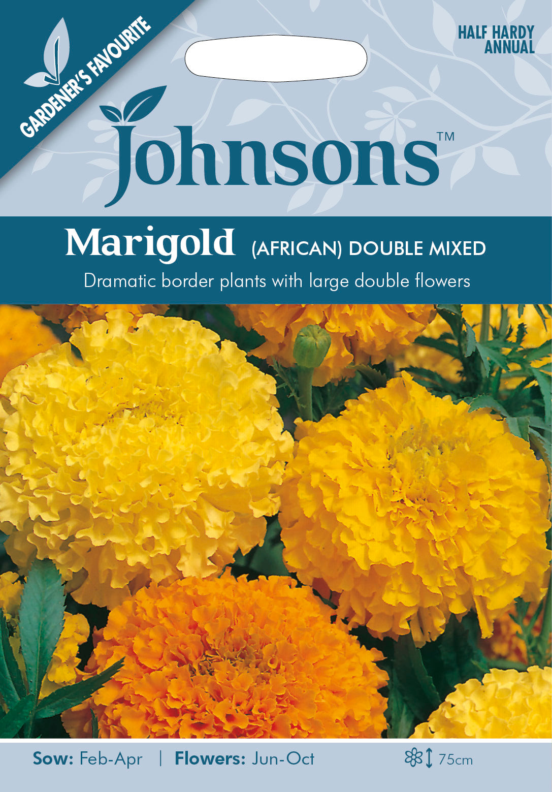 MARIGOLD (African) Double Mixed