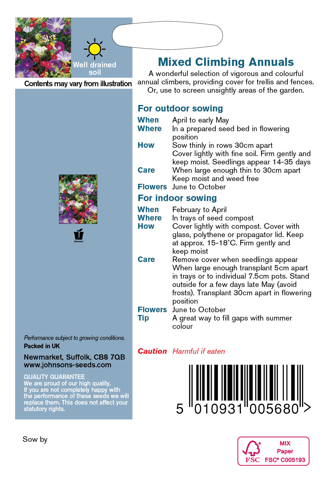 MIXED CLIMBING Annuals