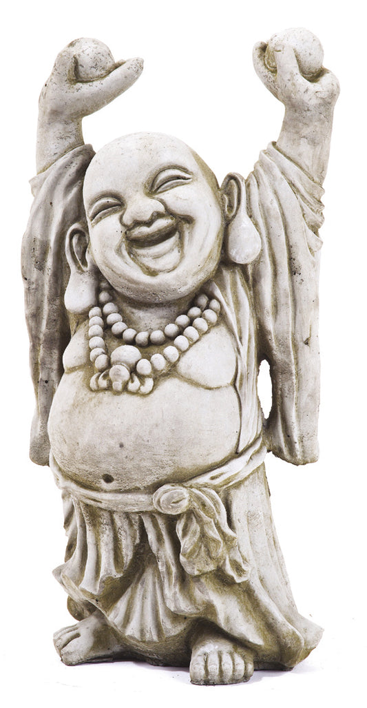 Large Hands Up Buddha - Stone