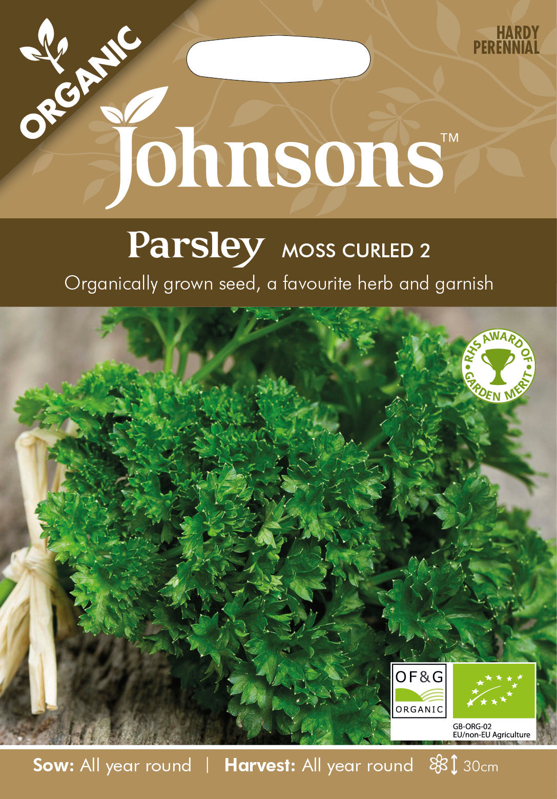 Organic PARSLEY Moss Curled 2