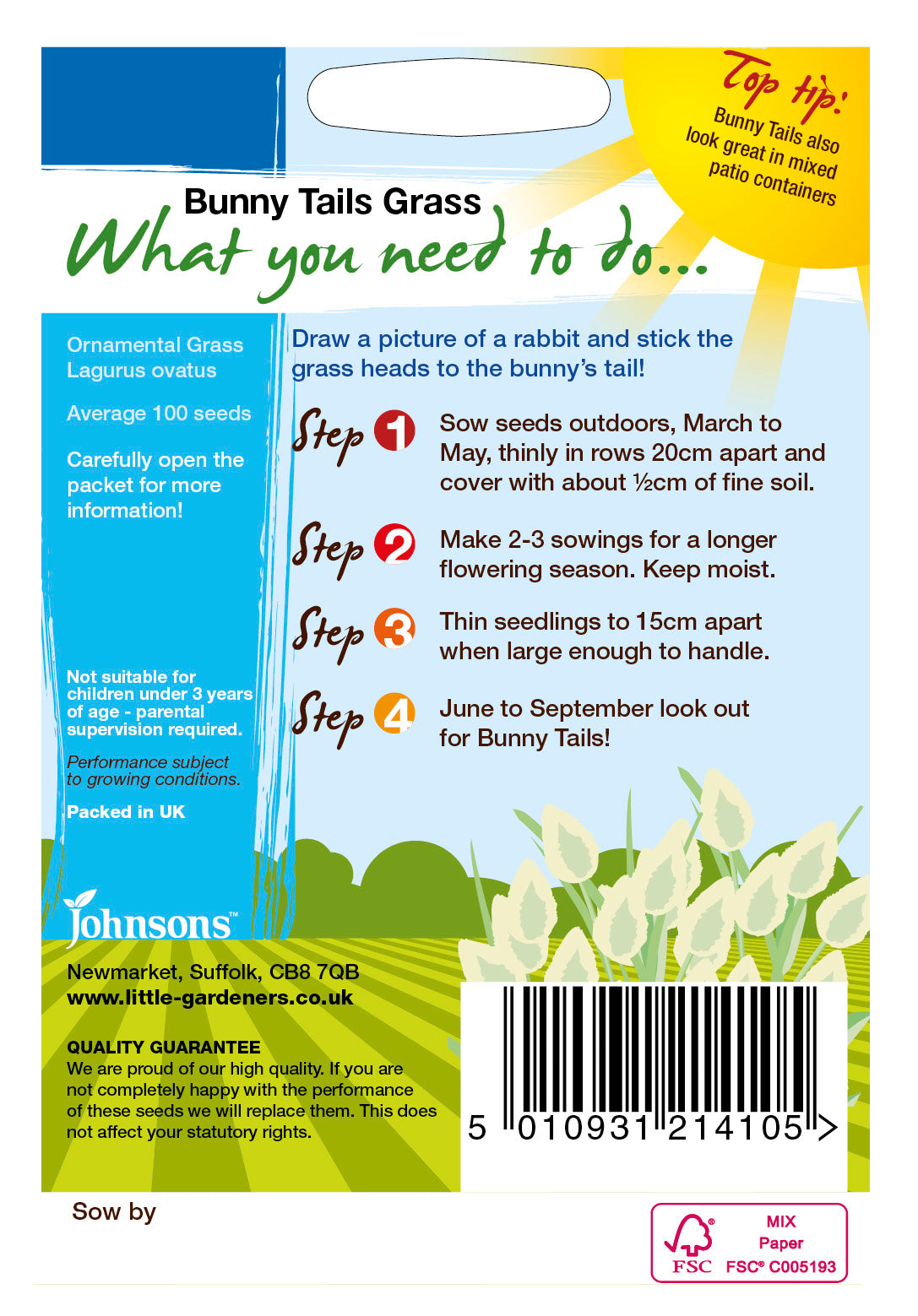 LG BUNNY TAILS GRASS