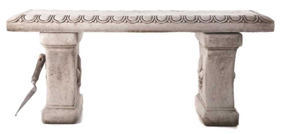 Small Straight Bench - Stone