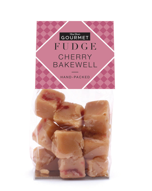 Cherry Bakewell Fudge Bags 150g