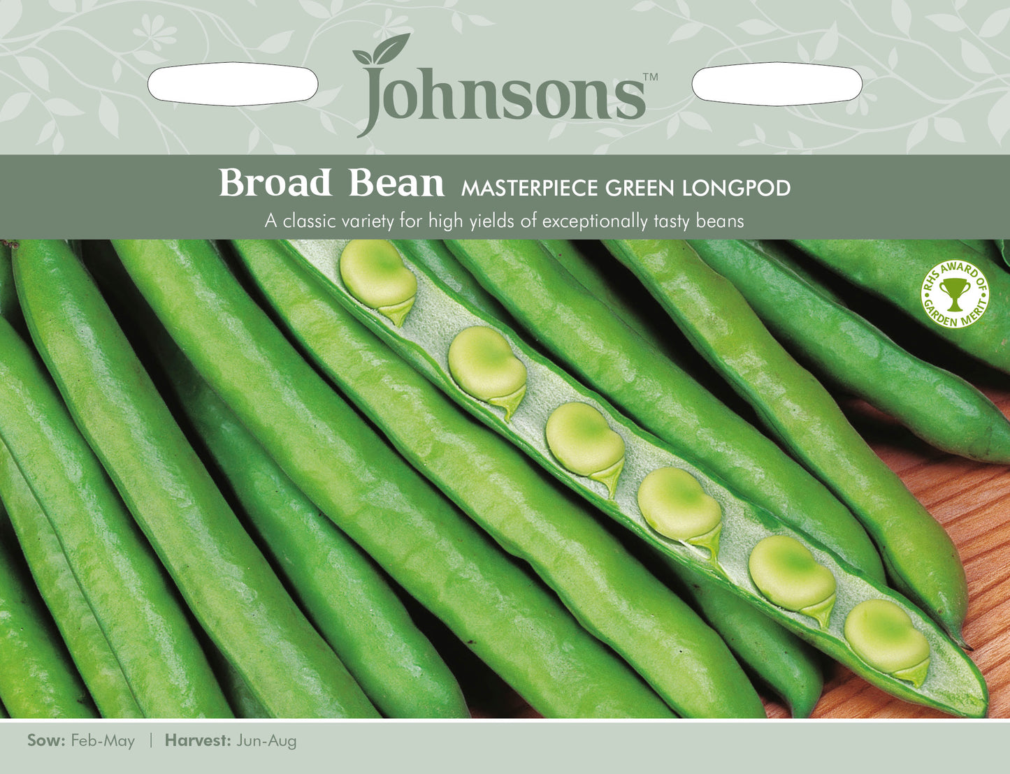 BROAD BEAN Masterpiece Green Longpod