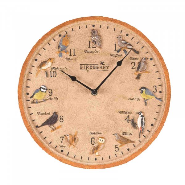 Birdberry Wall Clock 12In