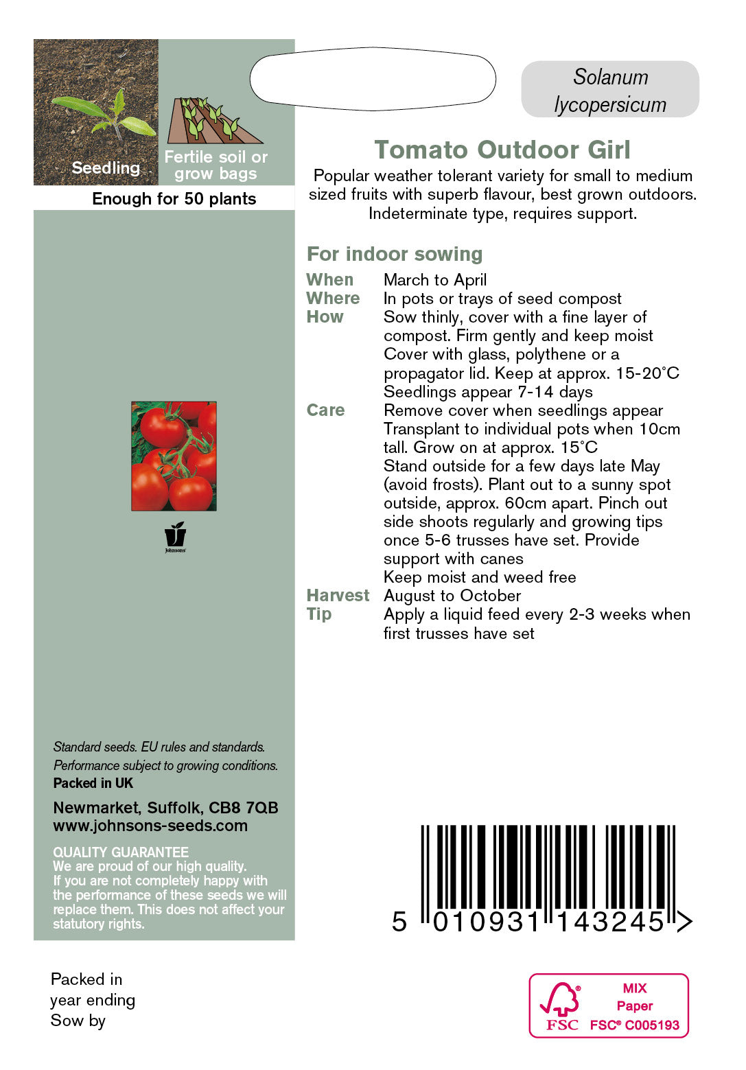 TOMATO Outdoor Girl