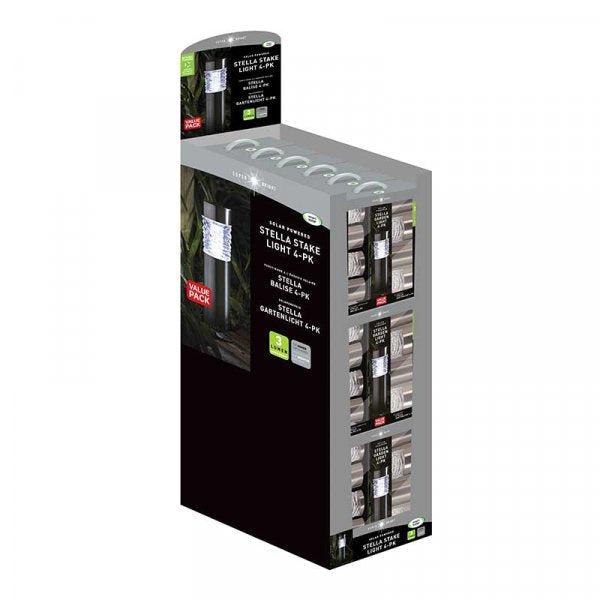 Stella Stainless Steel 3L 4Pk