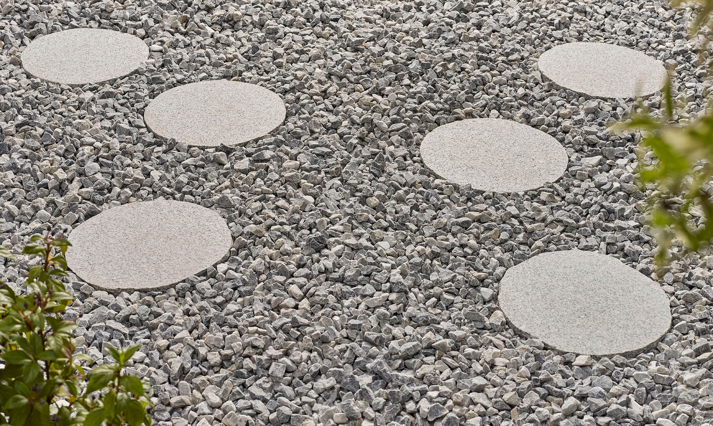 Granite Stepping Stone 300Mm Light Grey