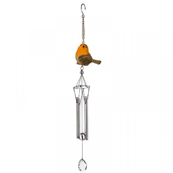 Robin Windchime 34Cm