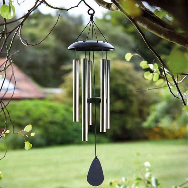 Golden Black Windchime 70Cm
