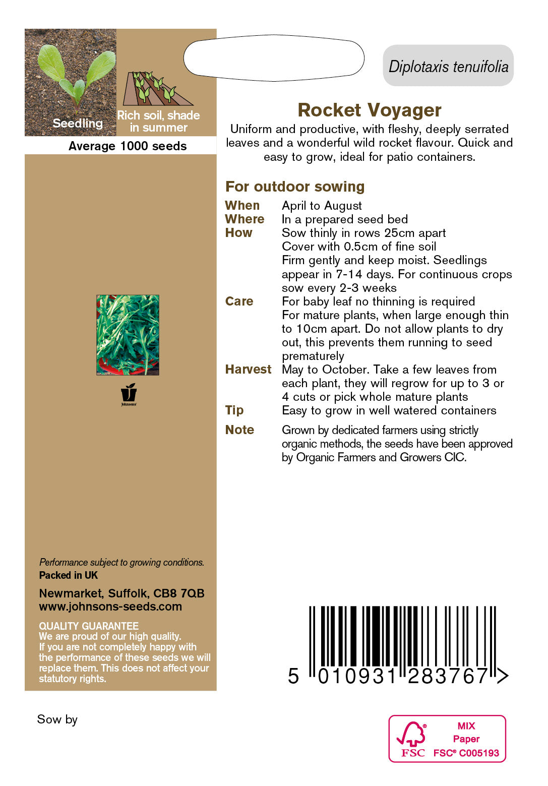 Organic ROCKET Voyager