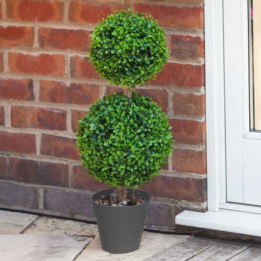 Duo Topiary Tree 60Cm
