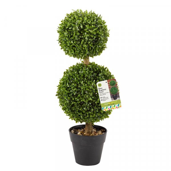 Duo Topiary Tree 60Cm