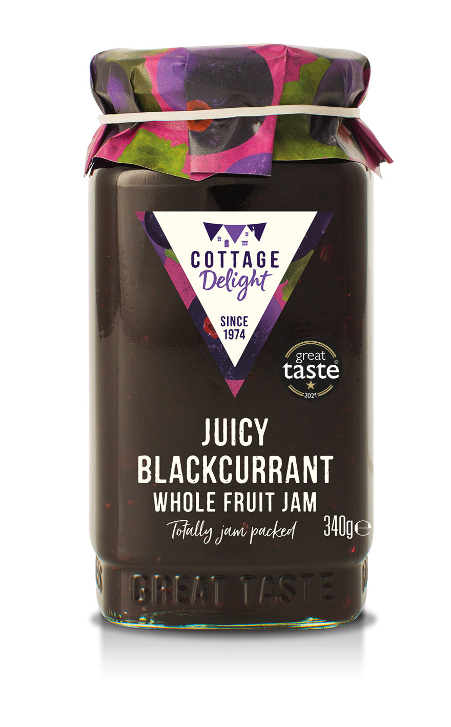 Juicy Blackcurrant Whole Fruit Jam 340
