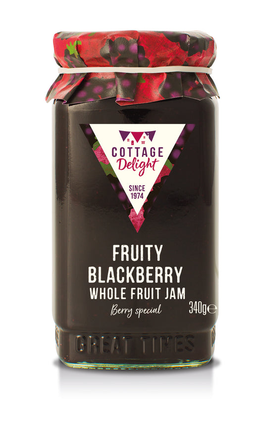 Fruity Blackberry Whole Fruit Jam 340G