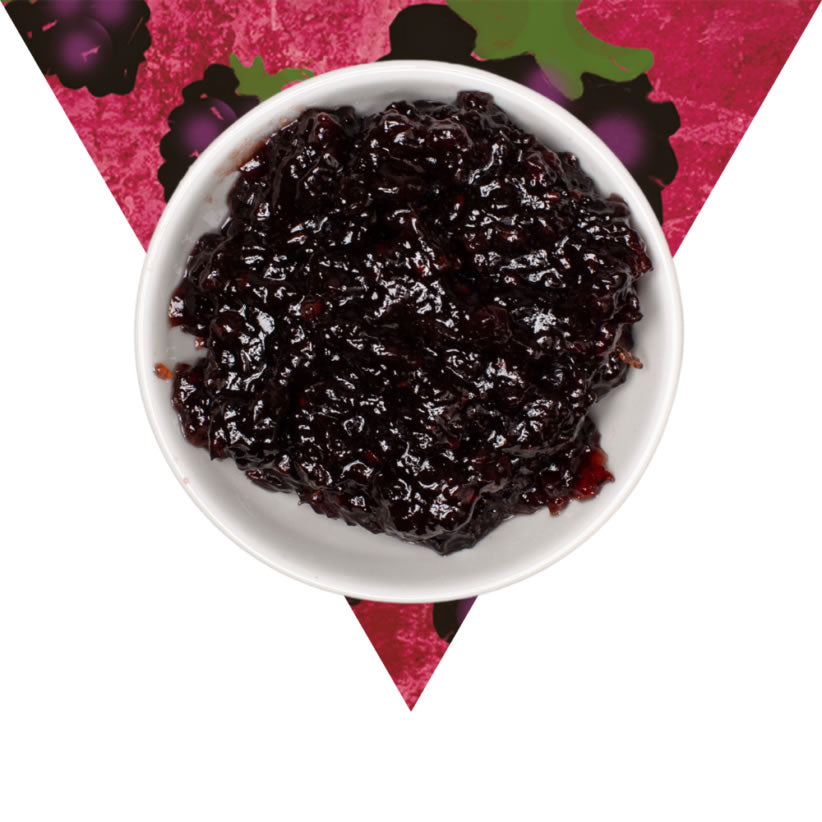 Fruity Blackberry Whole Fruit Jam 340G
