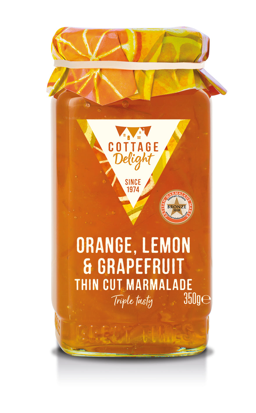 Orange Lemon Grapefruit Marmalade 350G