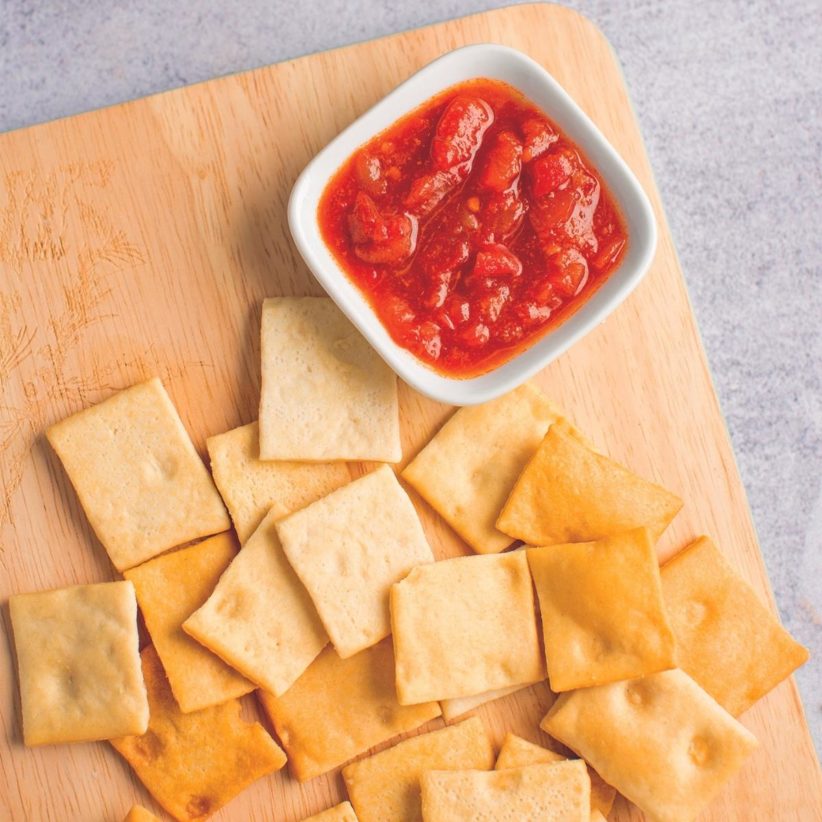 Pecorino Cheese Crostini Crackers 170G