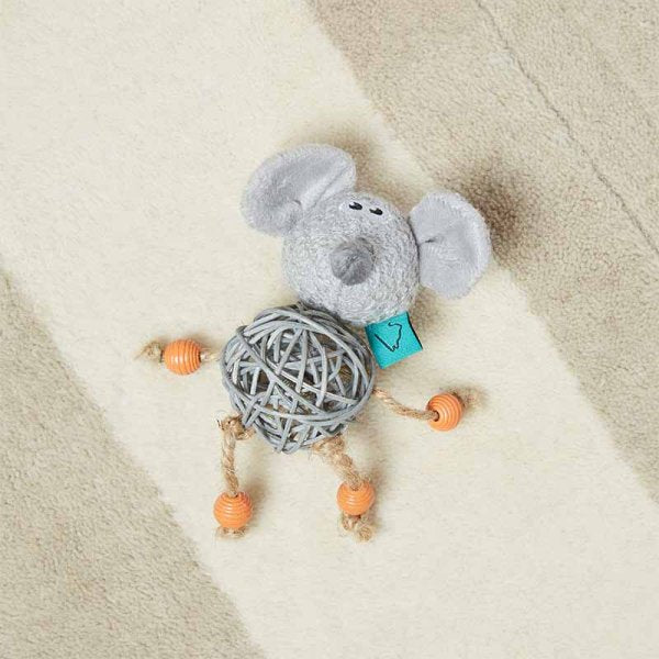 Nip-It Catnip Bell Mouse