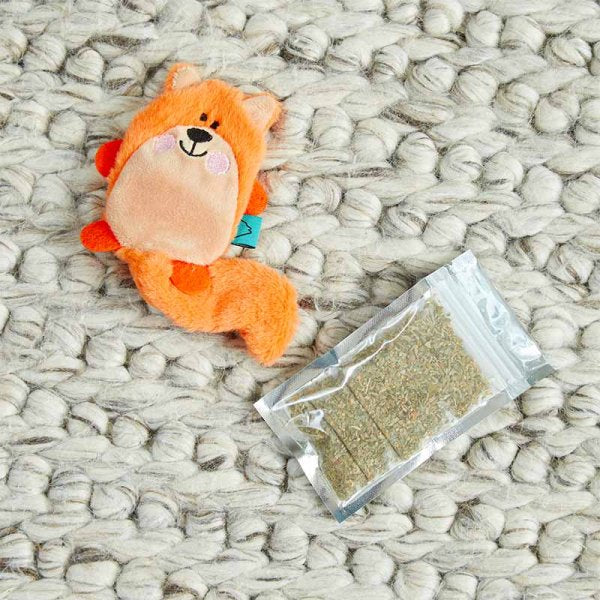 Nip-It Refillable Catnip Fox