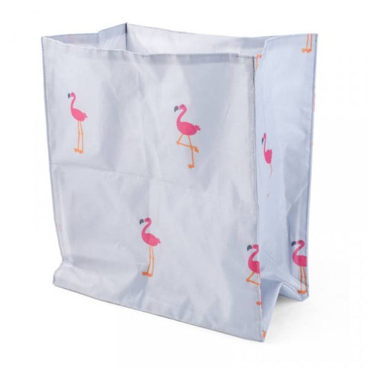 Floating Flamingo Crinkle Bag