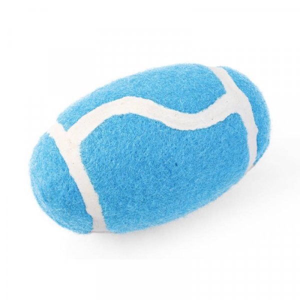 Squeaky Pooch Rugger Ball 8Cm