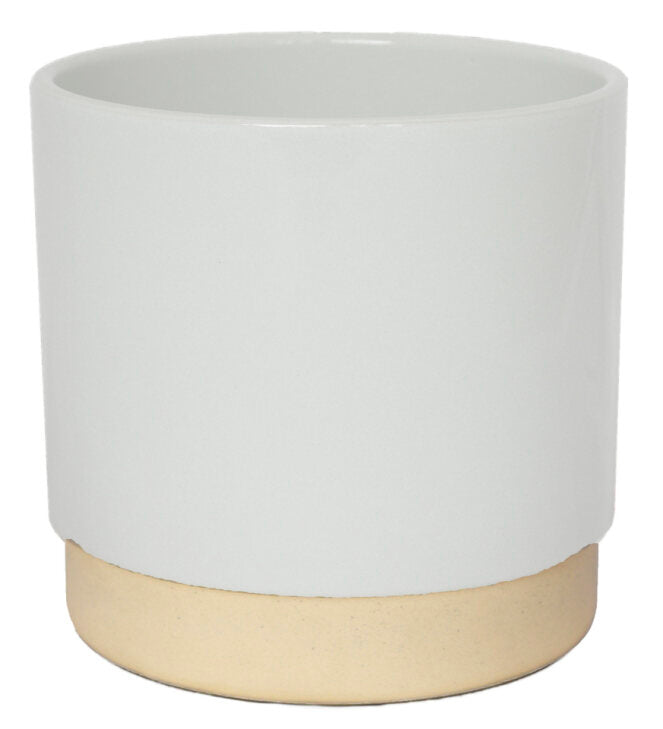 Eno Pot White D13Cm H13.5Cm