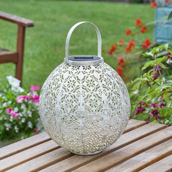 Damasque Cream Lantern