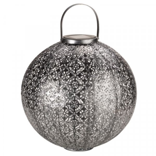 Jumbo Damasque Lantern Silver