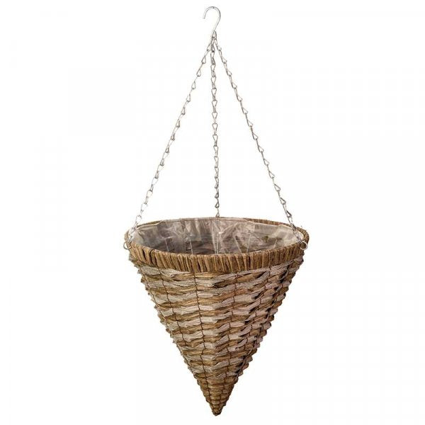14In Raffina Faux Rattan Cone