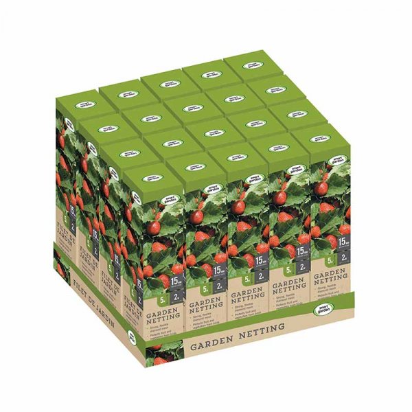 Garden Netting Green 15Mm 2X5M