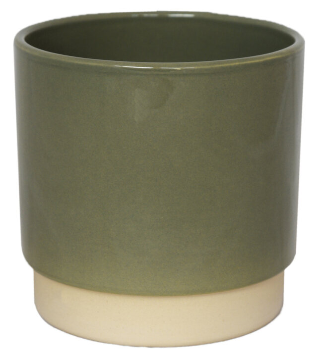 Eno Pot Green D13Cm H13.5Cm
