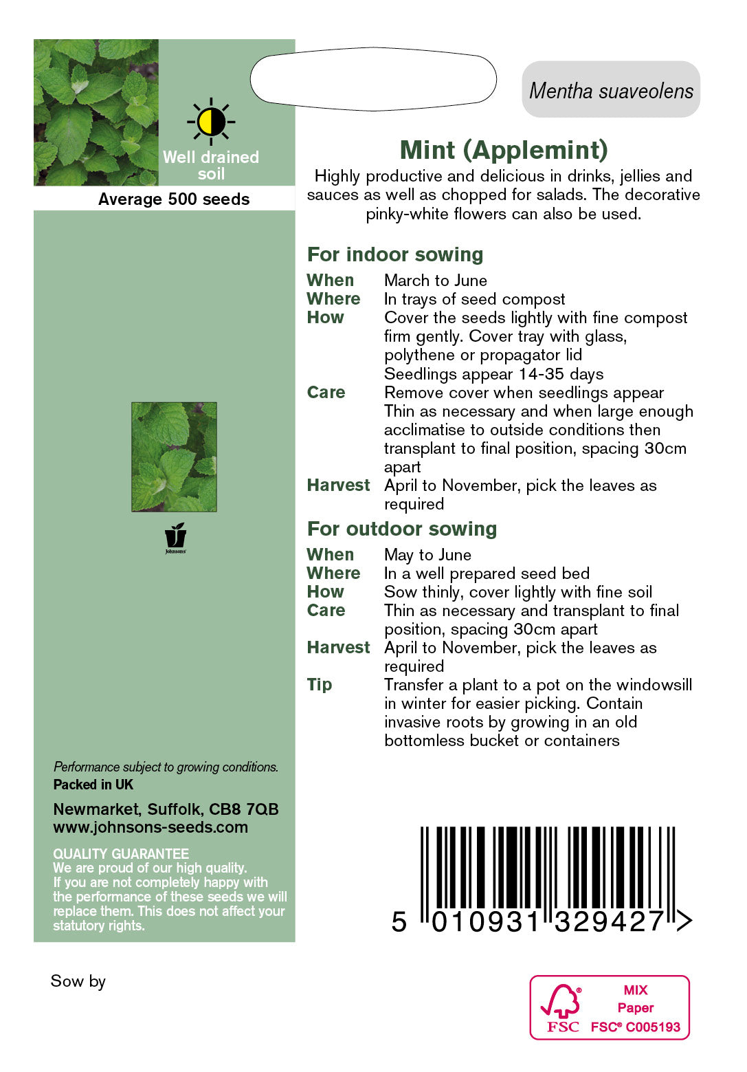 MINT Applemint
