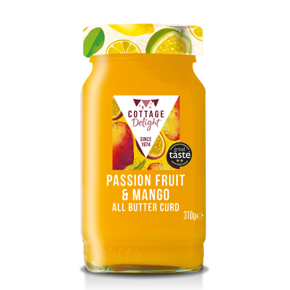 Passion Fruit & Mango Curd 310G