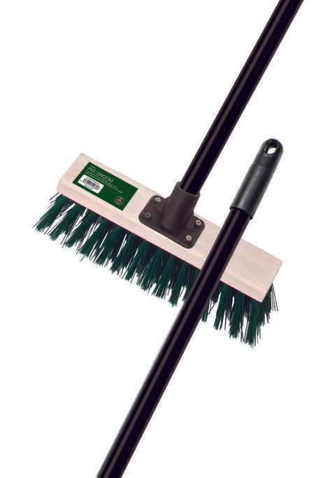 Hard PVC Broom With Steel Handle 28cm