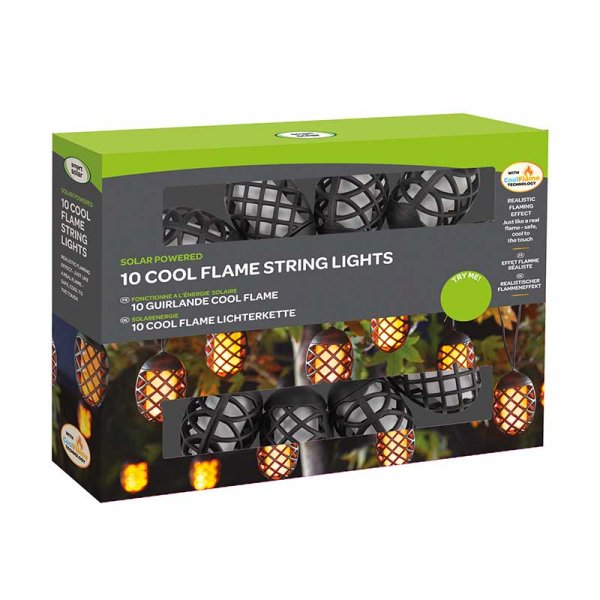 Cool Flame String Lights 10Pk