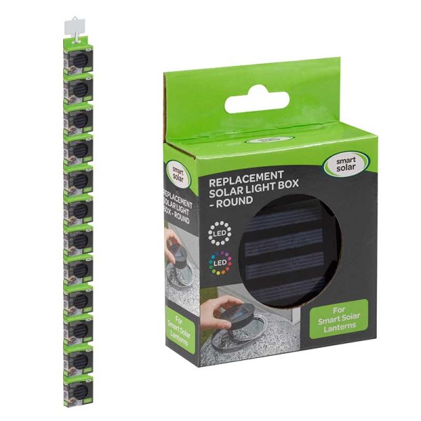 Replacement Solar Light Box Round