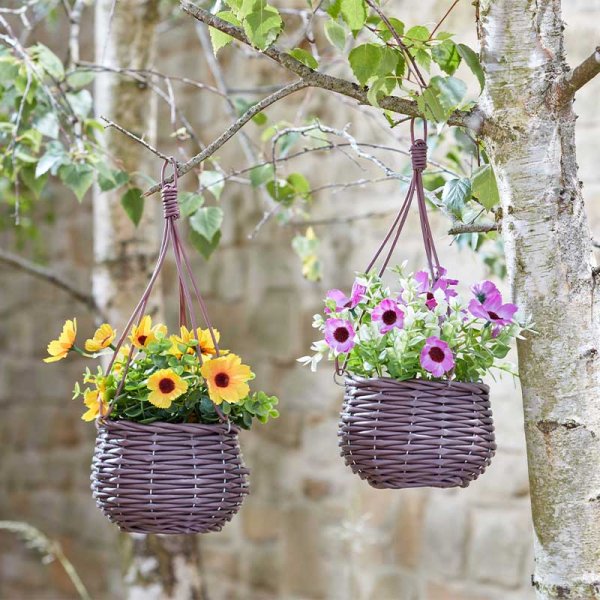 Basket Bouquet Meadow Hanging Basket