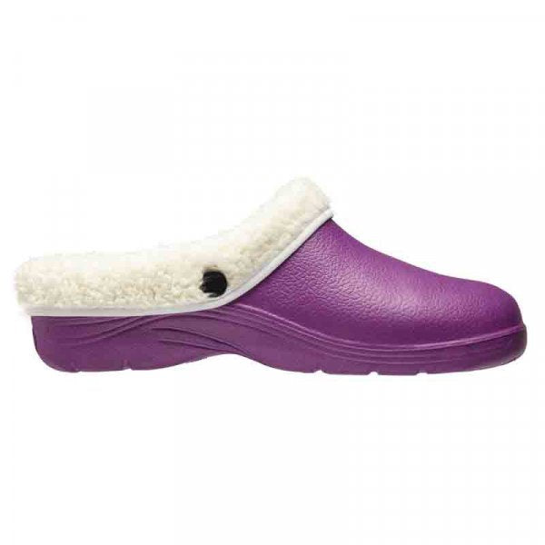 Comfi Fleece Clog Lilac 6