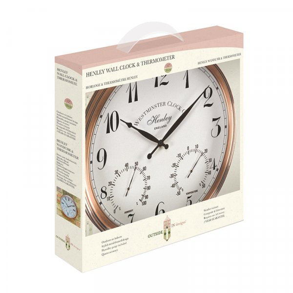 Henley Wall Clock 12in