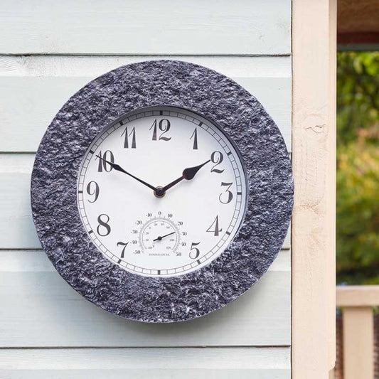 Stonegate Granite Wall Clock12In