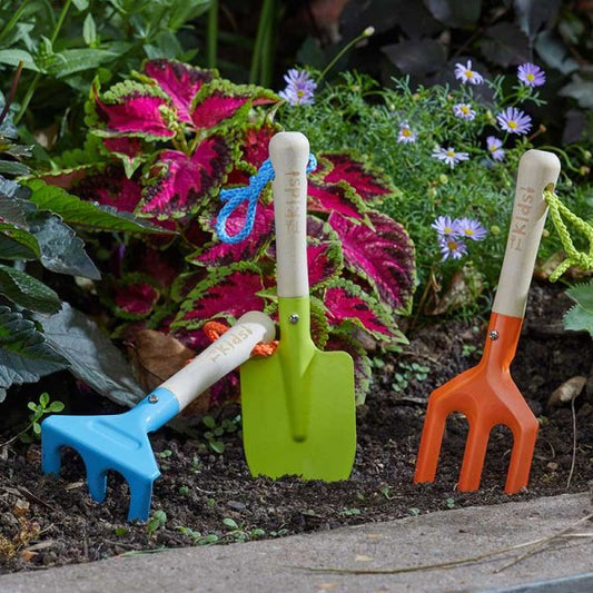 Kids Fork, Trowel And Rake