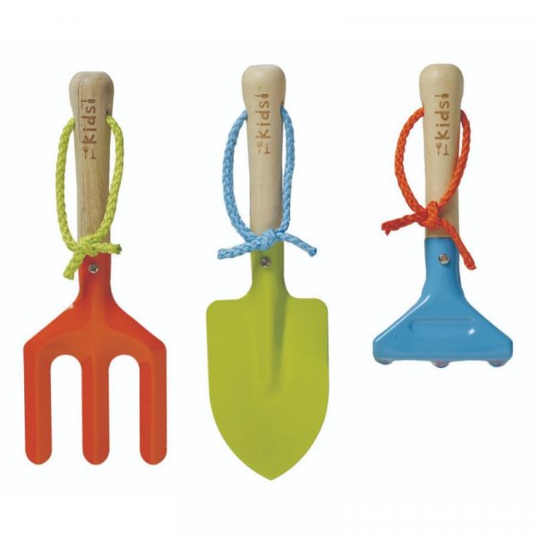 Kids Fork, Trowel And Rake